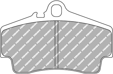 Image of Ferodo FRP1308W DS1.11 Porsche 718, 986, 987, 981 & 996 Rear Brake Pads